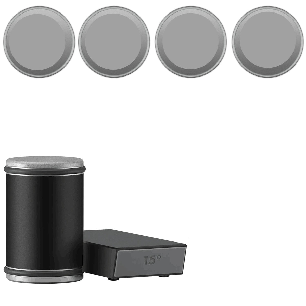 Rolling Knife Sharpener with Manual Diamond-Coated Dual-Angle Magnetic Guide - Image 44