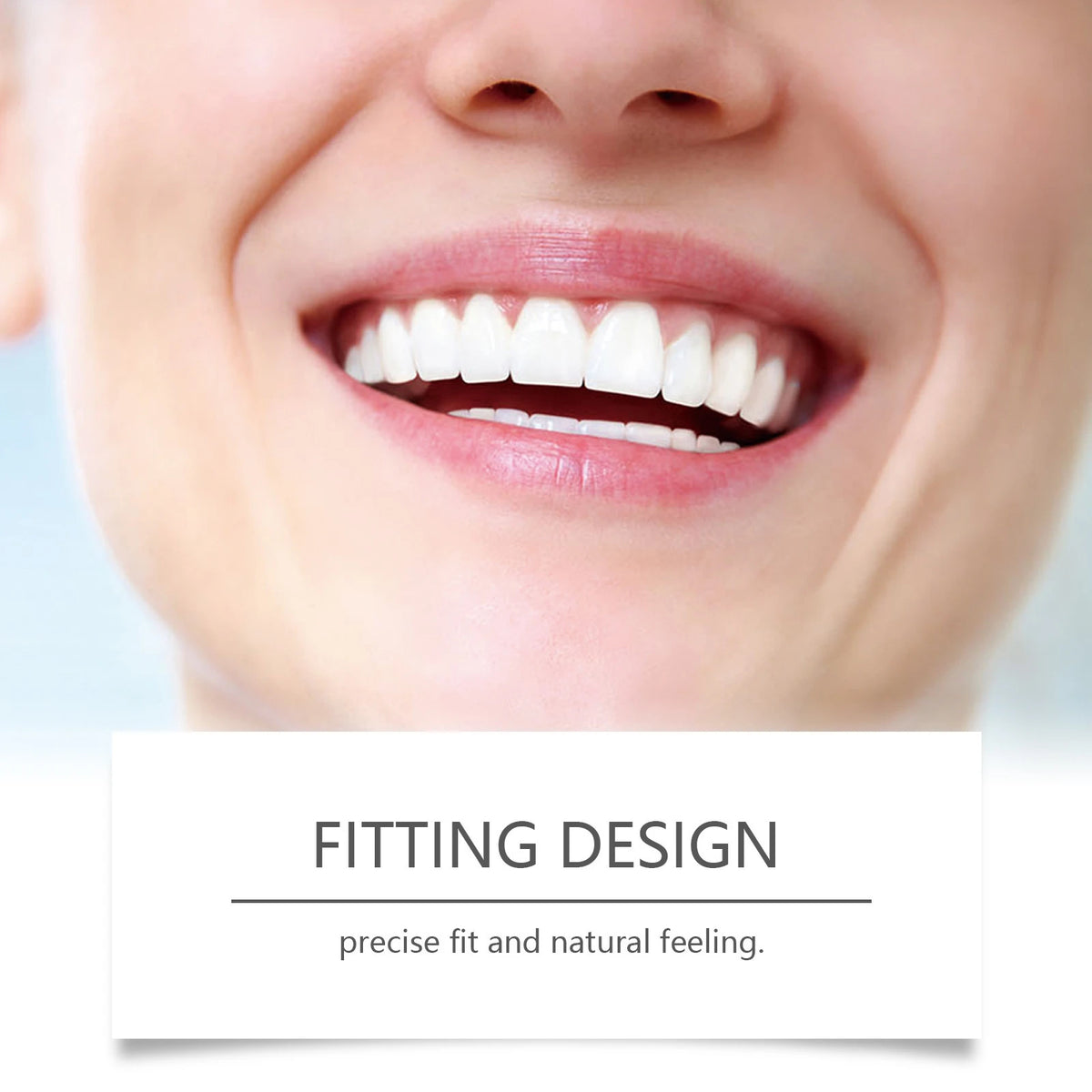 Snap on Veneers with Moldable Beads and Custom Fit Cosmetic False Teeth Kit - Image 3