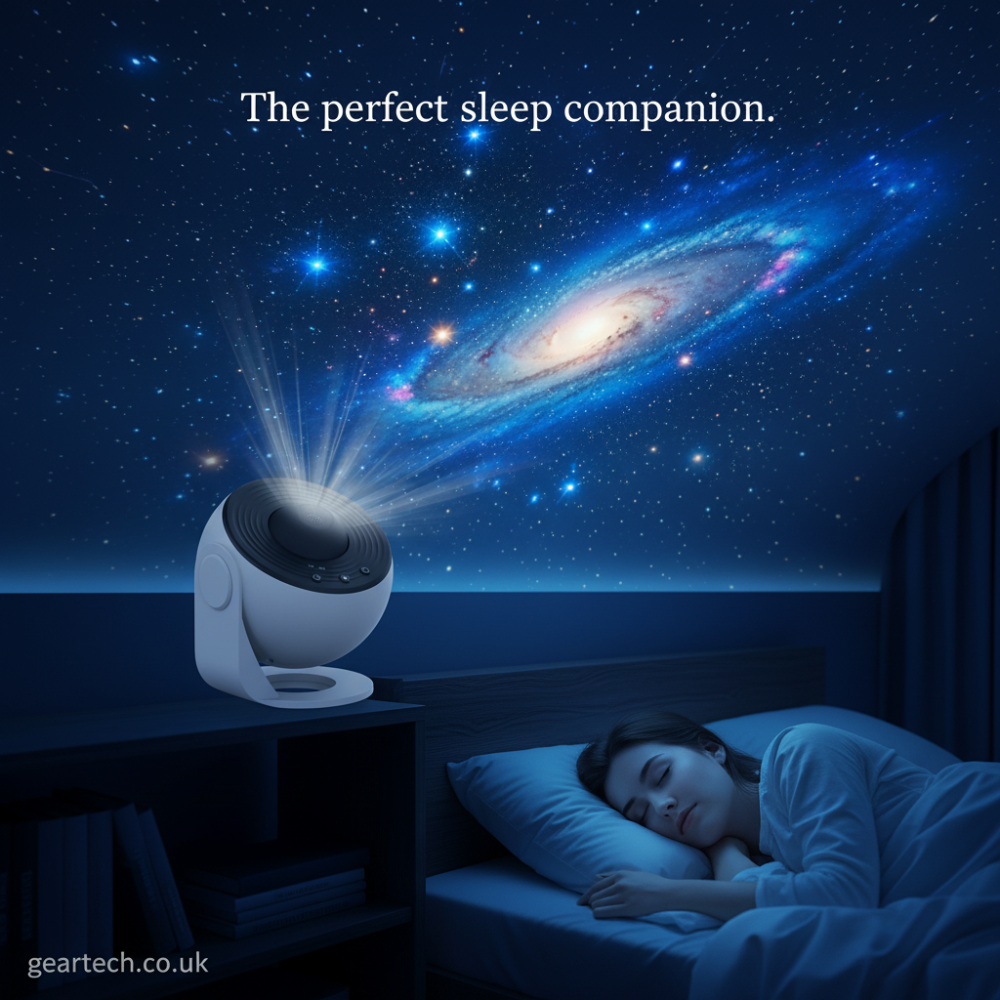 Star Projector Night Light with 360° Rotating Galaxy Projection and Adjustable Stand - Image 20