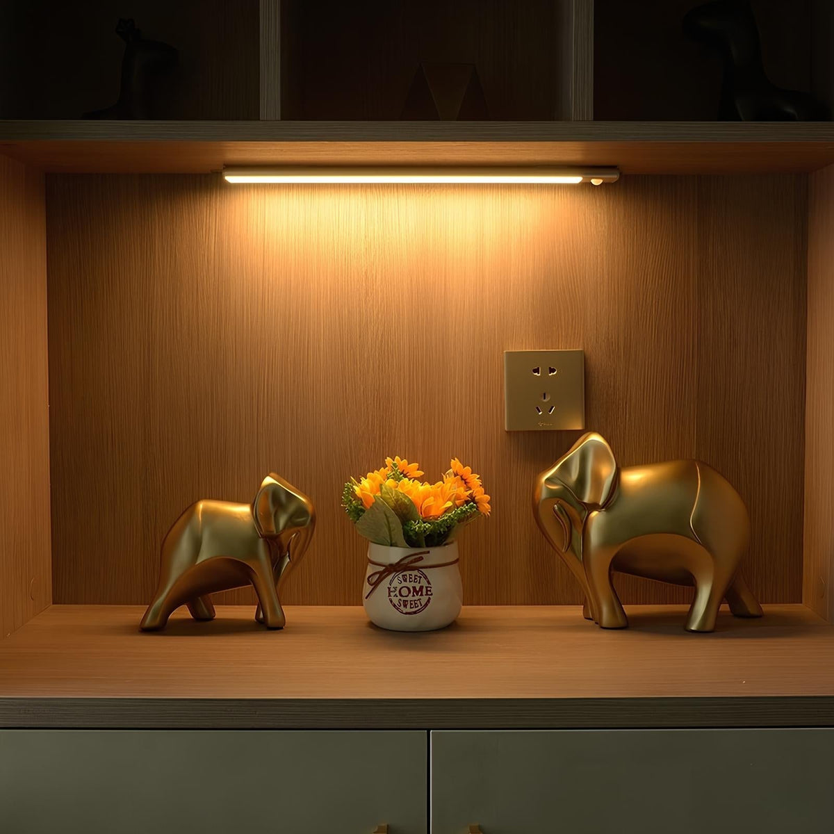 Under Cabinet Lights with Motion Sensor and Magnetic Mount Rechargeable LED Bar - Image 19