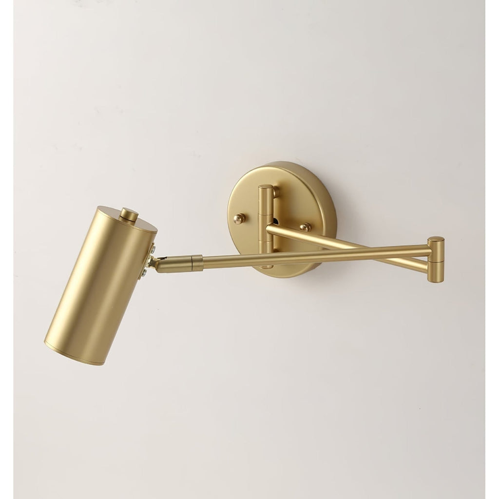 Wall Sconce with Adjustable Swing Arm and Focused LED Reading Light - Image 22