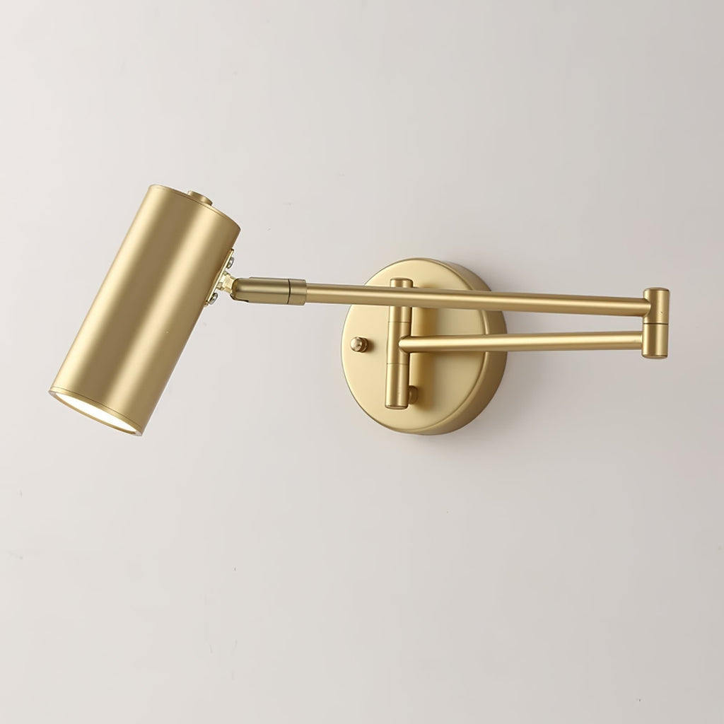 Wall Sconce with Adjustable Swing Arm and Focused LED Reading Light - Image 26