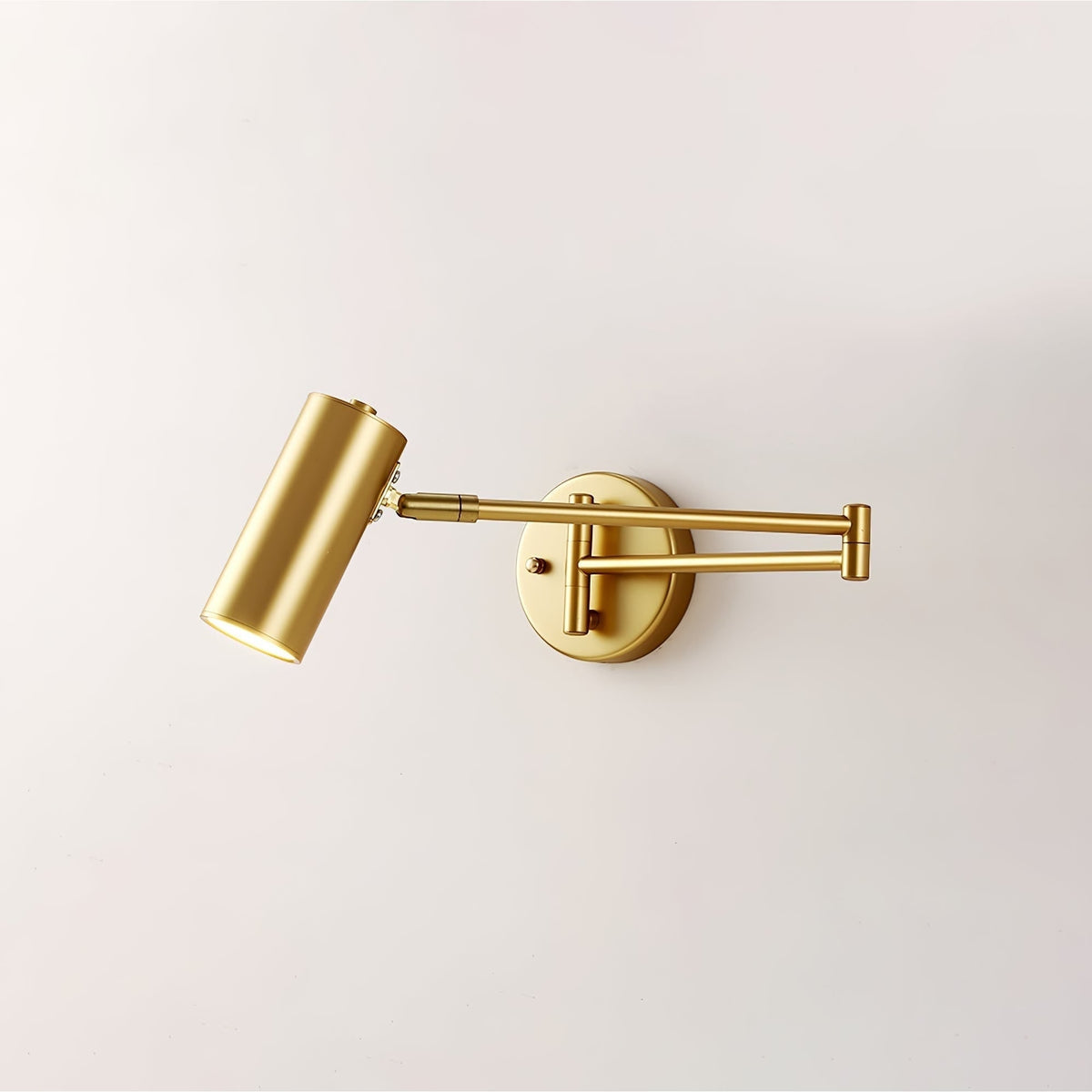 Wall Sconce with Adjustable Swing Arm and Focused LED Reading Light - Image 41