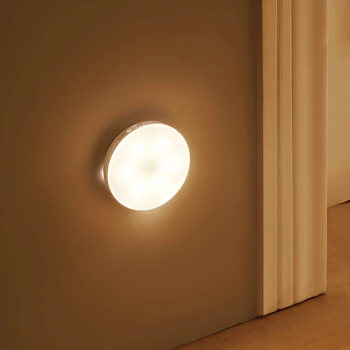 Wireless Motion Sensor Light Adhesive Closet LED Magnetic Puck Portable - Image 9