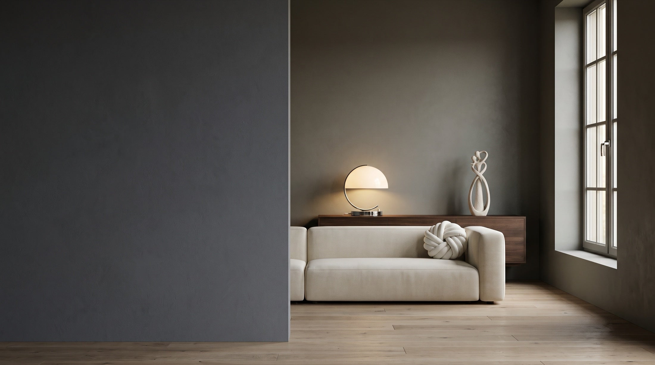 Ellese Decor living collection: considered lighting, sculptural objects and soft textures